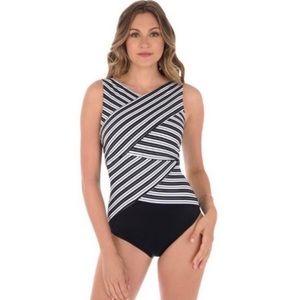 Miraclesuit One Piece Bathing Suit Size 8